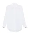 Brunello Cucinelli Striped Shirt In White