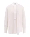 Brunello Cucinelli Long-sleeved Shirt In White