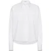 Brunello Cucinelli Long-sleeved Shirt In White