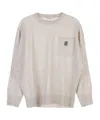 Brunello Cucinelli Long-sleeved Sweater In Neutral