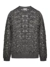 Brunello Cucinelli Long-sleeved Sweater In Black