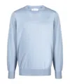 Brunello Cucinelli Long-sleeved Sweater In Blue