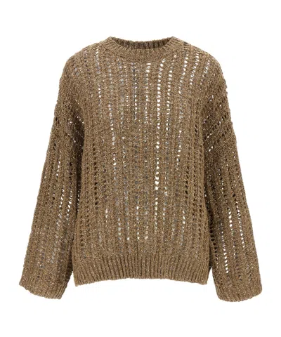 BRUNELLO CUCINELLI BRUNELLO CUCINELLI CREWNECK DROP SHOULDER JUMPER