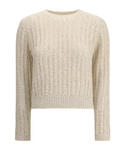 BRUNELLO CUCINELLI SEQUIN-EMBELLISHED SWEATER