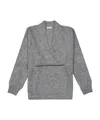 Brunello Cucinelli Mohair Wool Pullover Women In Gray