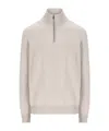 Brunello Cucinelli Long-sleeved Sweater In Nude