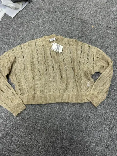 Brunello Cucinelli Long-sleeved Sweater In Nude