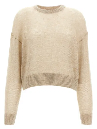 BRUNELLO CUCINELLI METALLIC-THREAD SWEATER