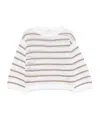Brunello Cucinelli Long-sleeved Sweater In White