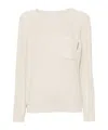 Brunello Cucinelli Cable-knit Mohair-blend Sweater In White
