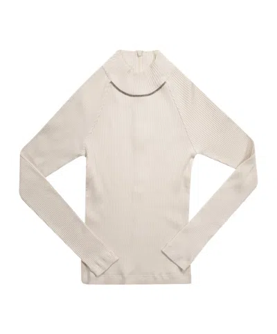 Brunello Cucinelli Long-sleeved Sweater In White