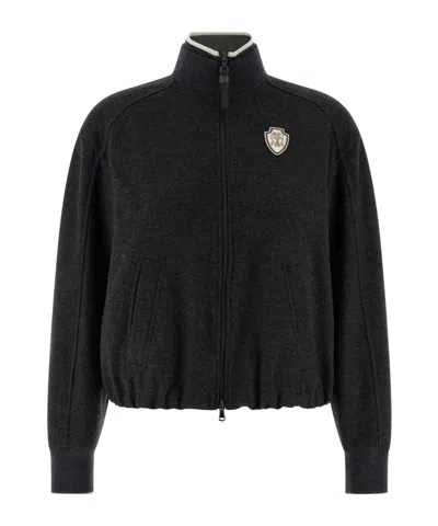 BRUNELLO CUCINELLI LONG-SLEEVED SWEATSHIRT