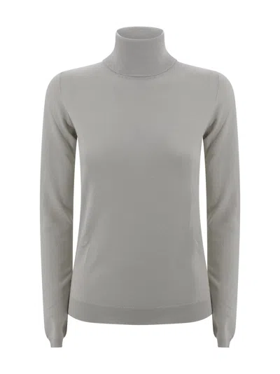 Brunello Cucinelli Long-sleeved T-shirt In White