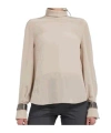 Brunello Cucinelli Long-sleeved Tops In Neutral