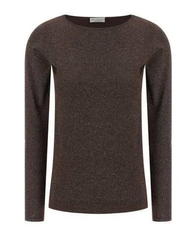 BRUNELLO CUCINELLI LONG-SLEEVED TOPS