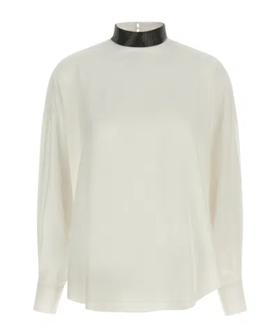BRUNELLO CUCINELLI LONG-SLEEVED TOPS