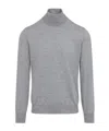 Brunello Cucinelli Turtle-neck Sweater In Gray