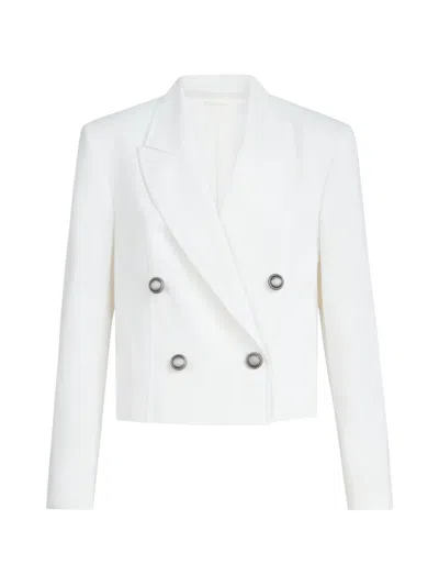 Brunello Cucinelli Long-sleeves Blazer In White