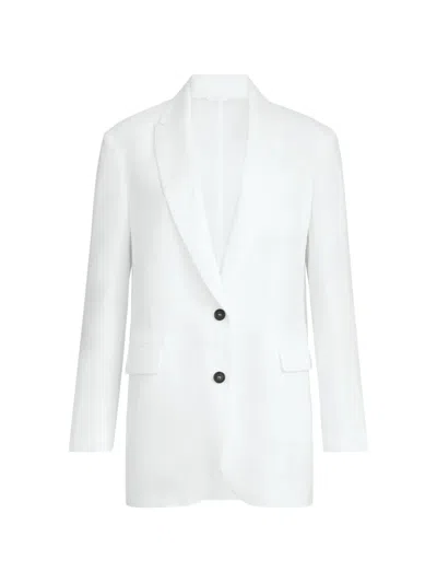 Brunello Cucinelli Long-sleeves Blazer In White