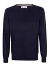 BRUNELLO CUCINELLI LONG SLEEVES CREW NECK SWEATER