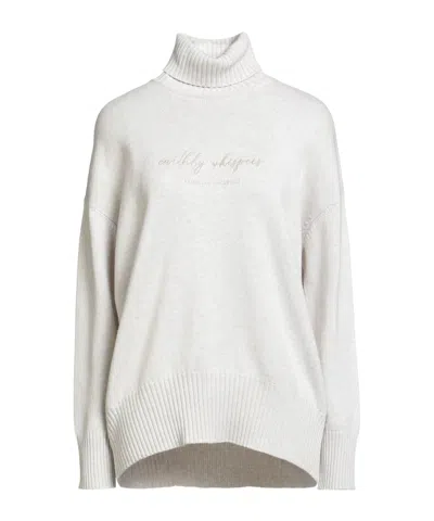Brunello Cucinelli Long Sleeves Polo Neck In White