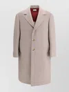 Brunello Cucinelli Wool Coat In Neutral