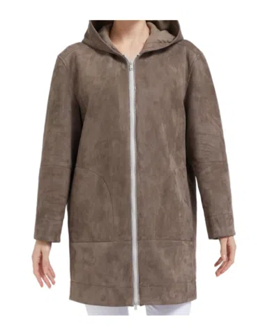 Brunello Cucinelli Long-sleeved Casual Jacket In Brown