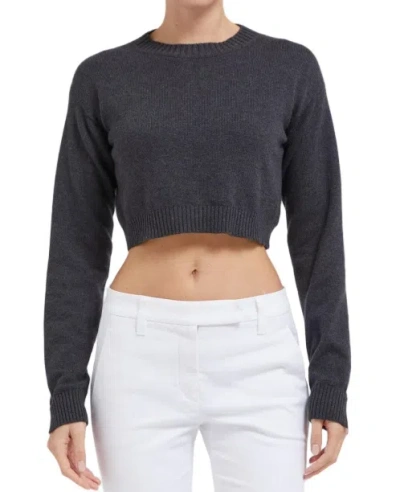Brunello Cucinelli Long-sleeved Knitwear In Blue