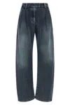 Brunello Cucinelli Relaxed Fit Denim Trousers In Blue