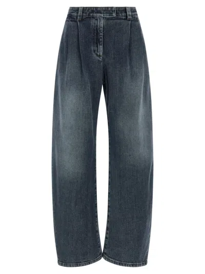 BRUNELLO CUCINELLI BRUNELLO CUCINELLI 'LOOSE CURVED' JEANS