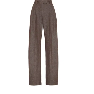 BRUNELLO CUCINELLI BRUNELLO CUCINELLI LOOSE CURVED TROUSERS