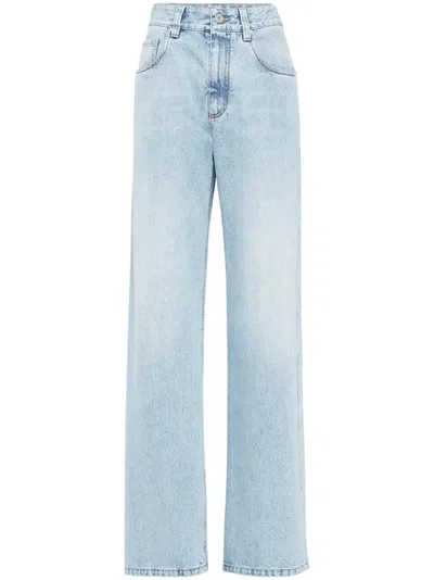 BRUNELLO CUCINELLI LOOSE DENIM TROUSERS
