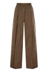 Brunello Cucinelli Loose Fit Cotton Trousers