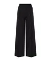Brunello Cucinelli Loose Fit Cotton Trousers In Black