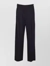 Brunello Cucinelli Sartorial Track Trousers In Fluid Twill Wool Crepe