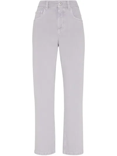 BRUNELLO CUCINELLI LOOSE FIVE POCKETS TROUSERS