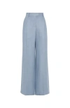 Brunello Cucinelli Loose Pleated Trousers In Blue