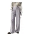 Brunello Cucinelli Loose Pleated Trousers In Gray