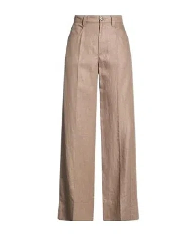 Brunello Cucinelli Loose Straight-leg Pants In Brown