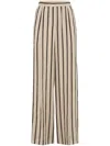Brunello Cucinelli Loose Track Pants In Neutrals