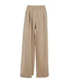 Brunello Cucinelli Loose Track Trousers In Neutral