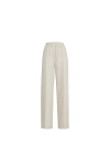Brunello Cucinelli Loose Track Trousers In White