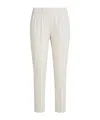 Brunello Cucinelli Loose Waist Casual Pants In White
