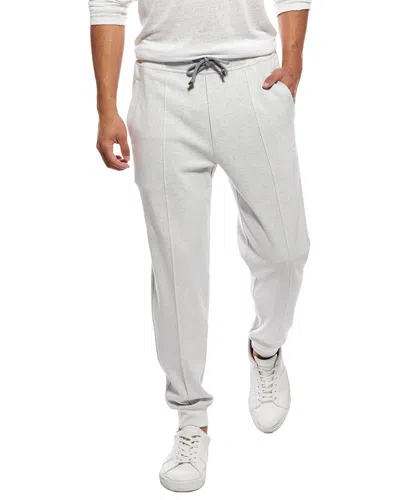 Brunello Cucinelli Lounge Pant In Silver