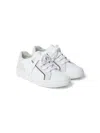 Brunello Cucinelli Low Lace-up Sneakers In White