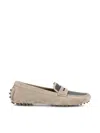 Brunello Cucinelli Round-head Flat Shoes In White