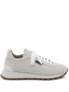 Brunello Cucinelli Sneakers With Iconic Embellishments In Grey
