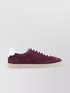 Brunello Cucinelli Low Top Suede Finish Rubber Sole Sneakers