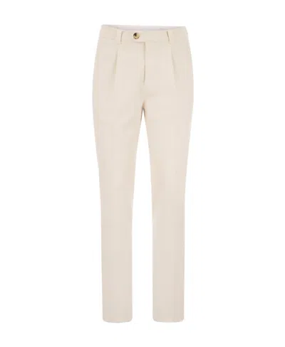 BRUNELLO CUCINELLI BRUNELLO CUCINELLI LOW-WAISTED SLIM-FIT TROUSERS