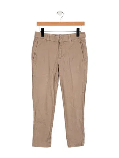 Pre-owned Brunello Cucinelli Low-rise Skinny Leg Jeans In Neutral